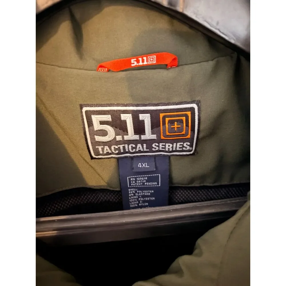 5.11 Tactical Sabre 2.0 Jacket - Size 4XL - Moss Green